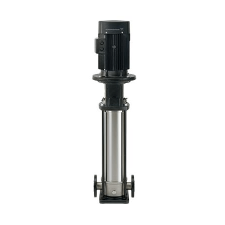 Вертикальный многоступенчатый центробежный насос Grundfos CRN 20-2 A-P-A-E-HQQE артикул 96500558 – фото внешнего вида